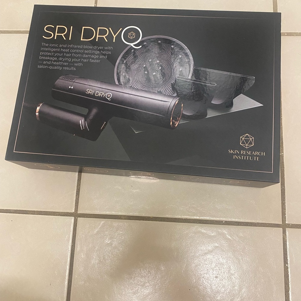 SRI DryQ Hair Dryer Set - Black